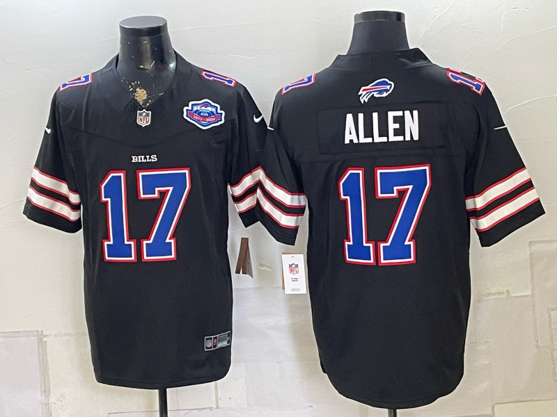 Men 2026 Buffalo Bills #17 Allen black Nike Limited NFL Jersey 0815007->buffalo bills->NFL Jersey